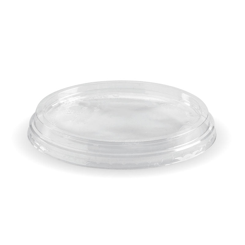 Bio Deli Lid 121mm Clear 240-960ml (Carton 500) (Sleeve 50)