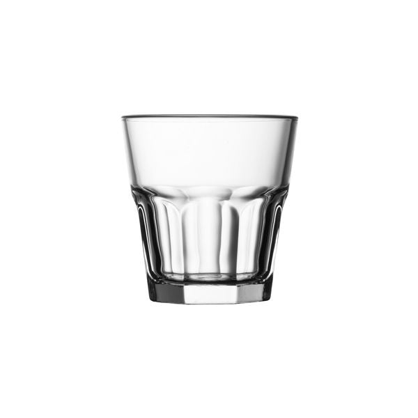 Glass Tumbler Casablanca Rock 266ml (Carton 36)